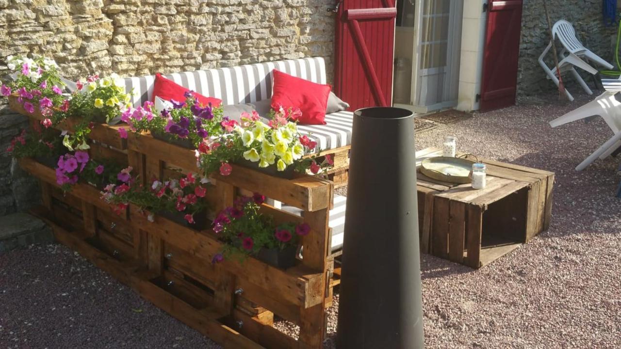 La Ferme Du Grand Bois Apartment Mouterre-Silly Bagian luar foto