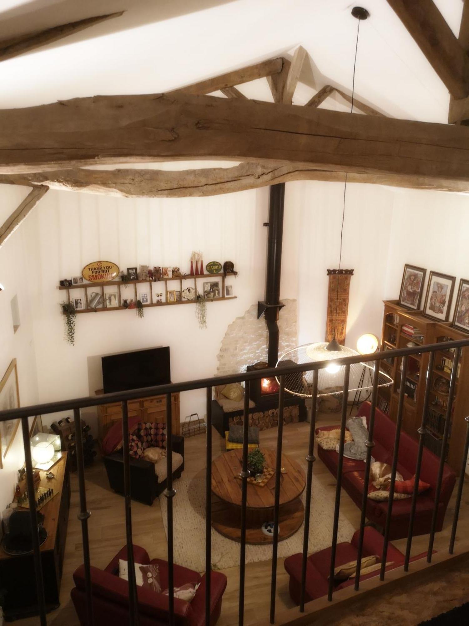 La Ferme Du Grand Bois Apartment Mouterre-Silly Bagian luar foto