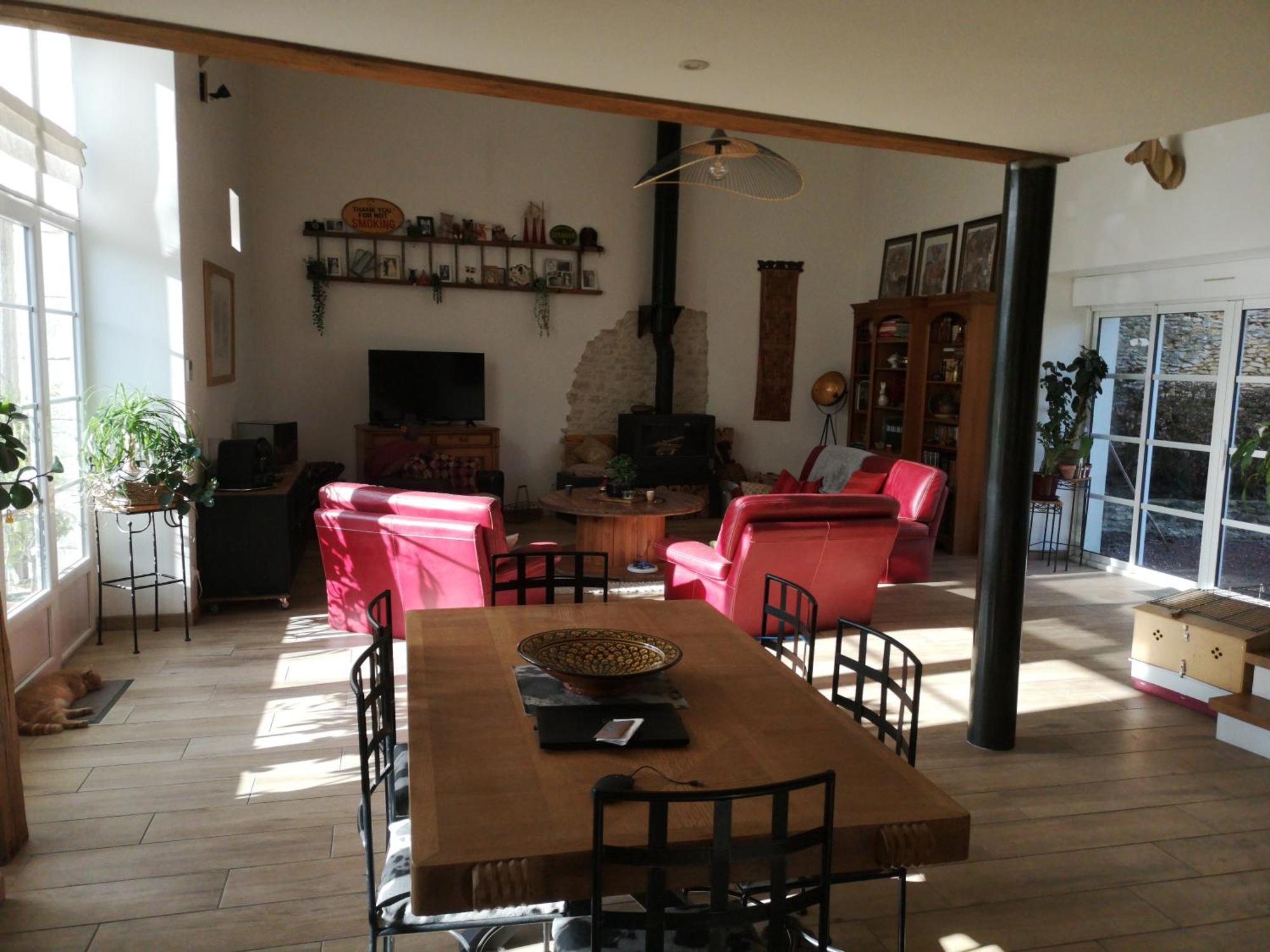 La Ferme Du Grand Bois Apartment Mouterre-Silly Bagian luar foto